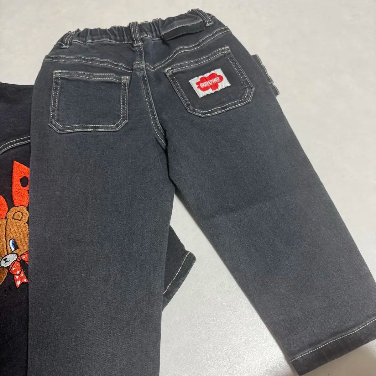 バギーデニムパンツ