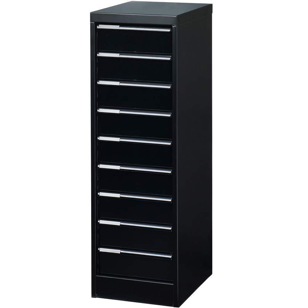 数量 深9段 A4 トレータイプ アバンテV2フロアケース マットブラック ナカバヤシ AF-M9マットブラック