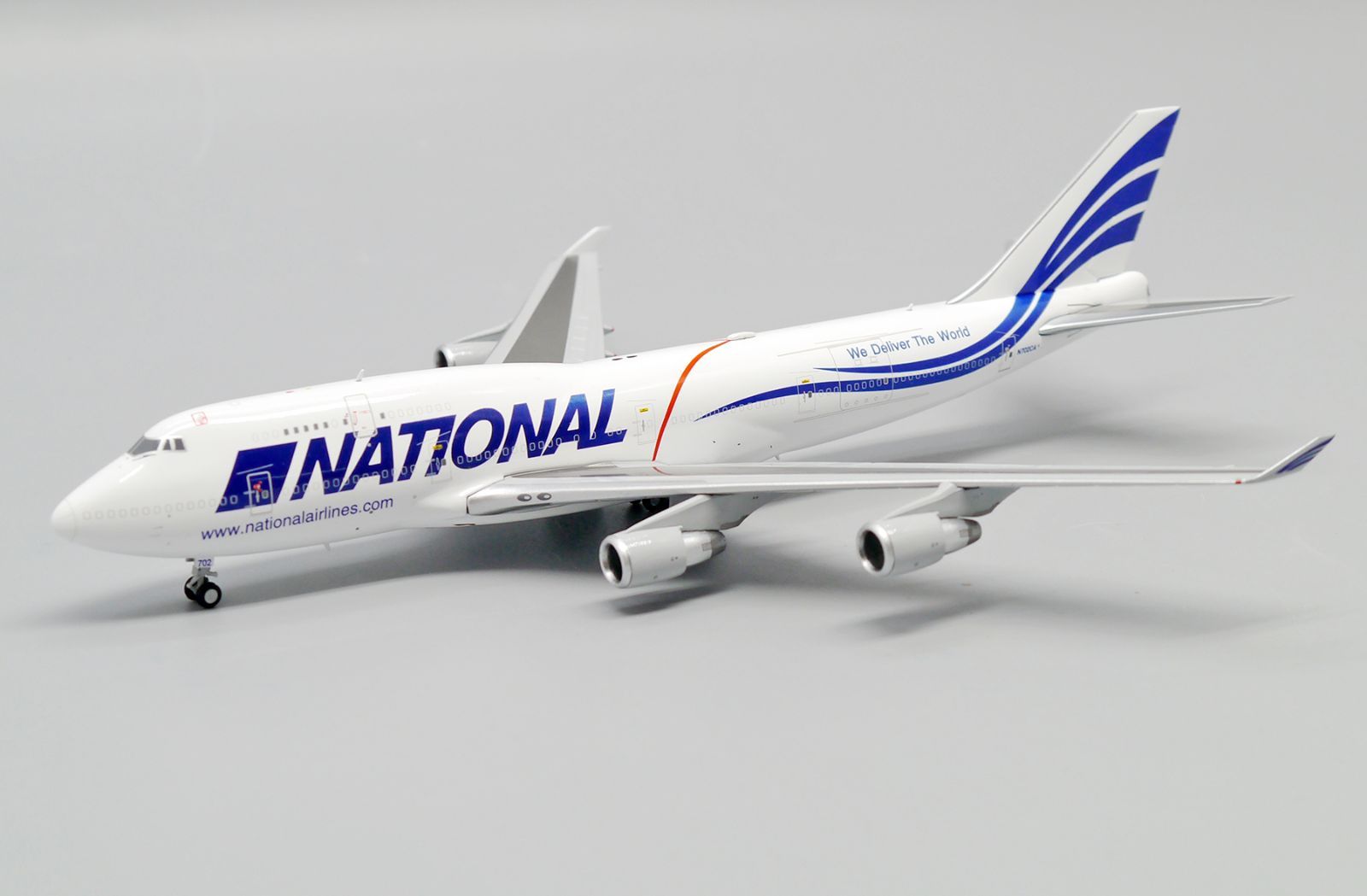 Jcwings ナショナルエアラインズ 747-400F N702CA 1/400 XX4975 - メルカリ