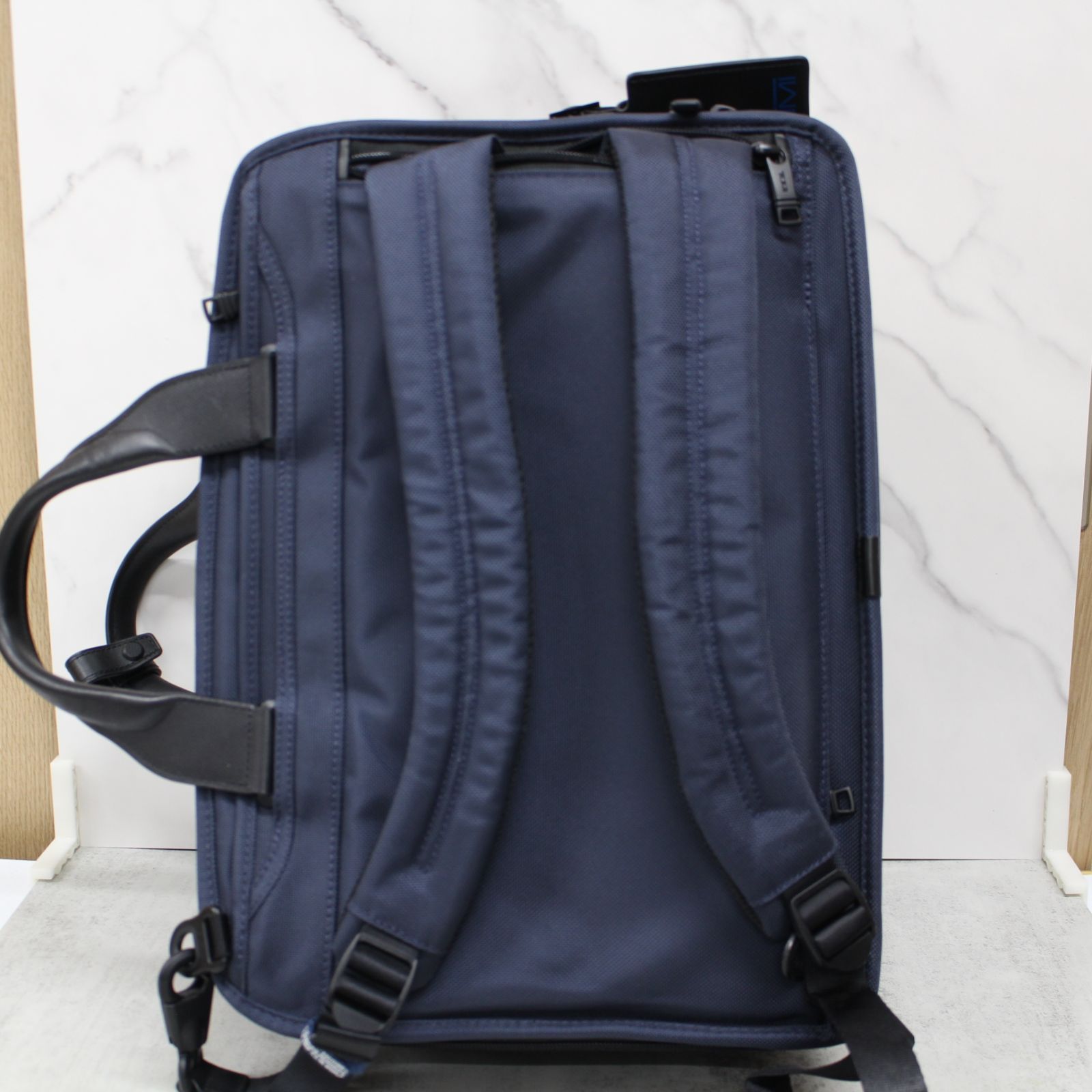 S016)【美品】TUMI SOPHNET別注 ALPHA3 3wayブリーフケース ネイビー 