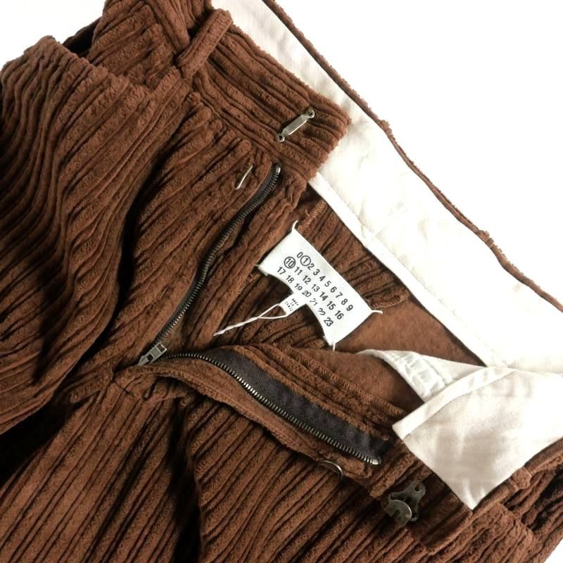 メゾンマルジェラ Maison Margiela 23AW Corduroy Cropped Trousers