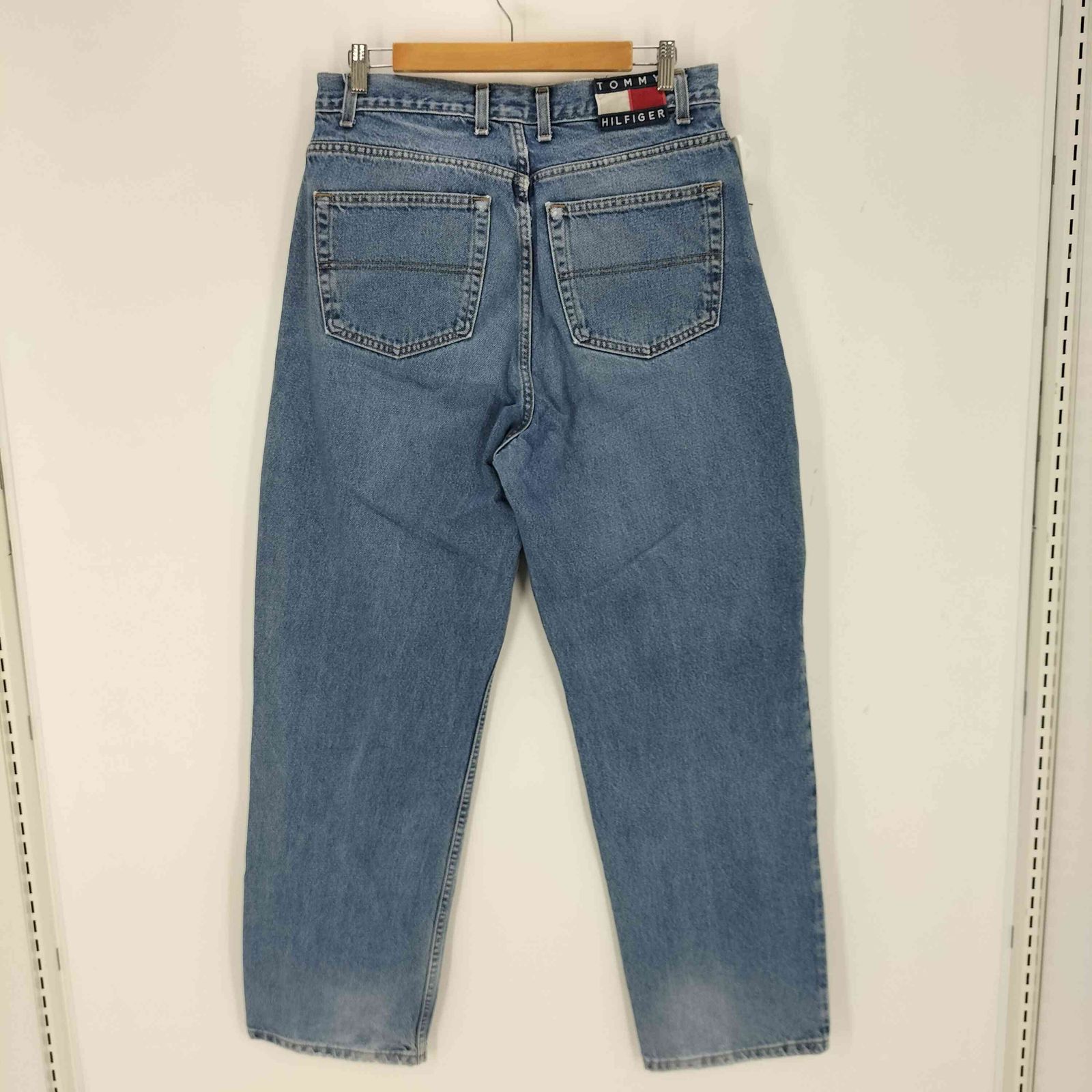トミージーンズ tommy jeans 90s ジップアップバギーデニム