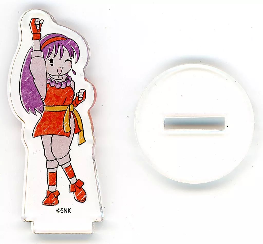 KOF'94 アテナ 不知火舞 ブックオフ限定 缶バッジ アクリル