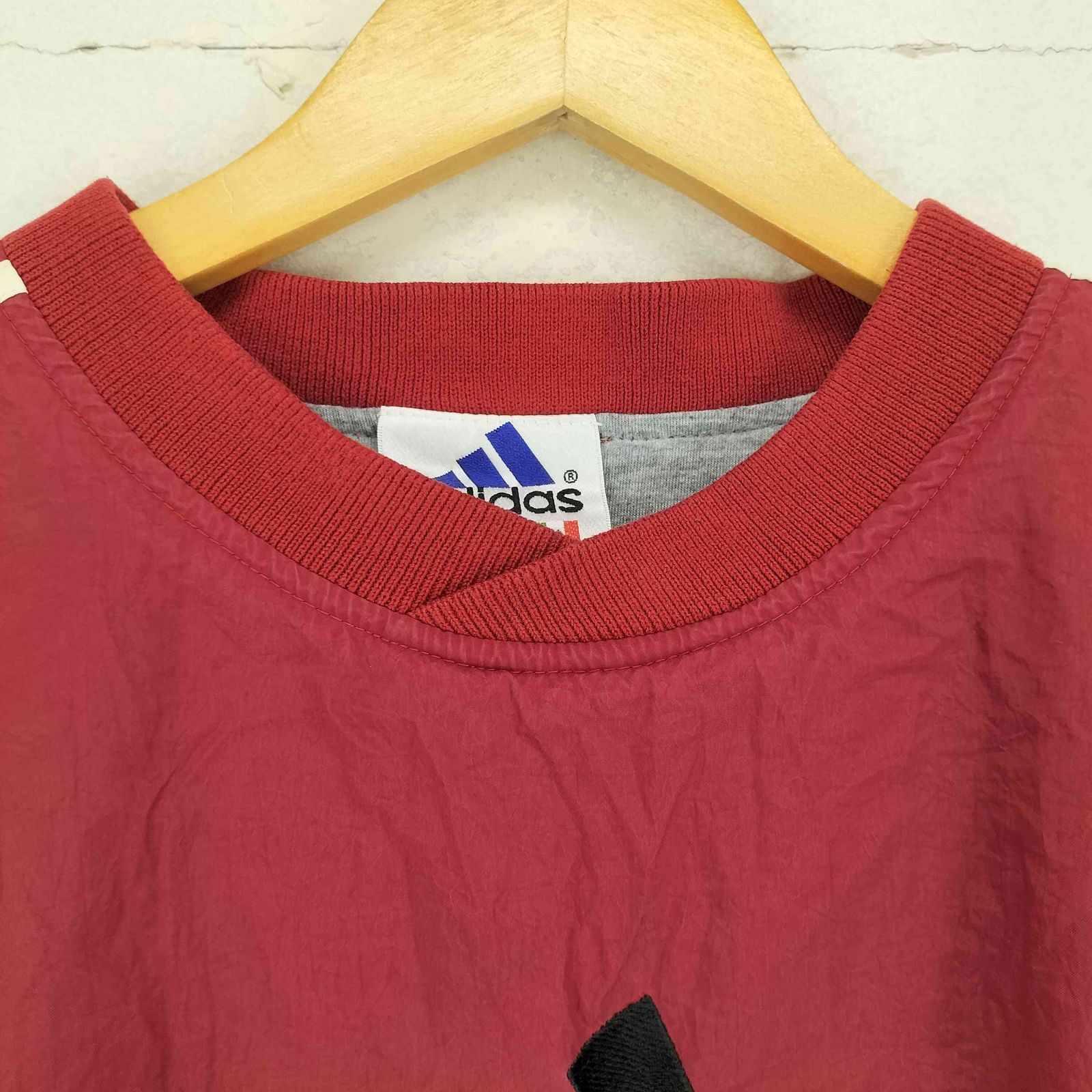 アディダス adidas 90S 万国旗タグ パフォーマンスロゴ刺繍