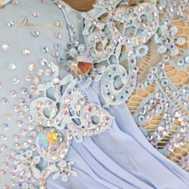 社交ダンス 衣装 ラテン ドレス ワンピース ラテンドレス 水色 紫 フリンジ デモ 競技 ダンス ブルー系 VeRTigo スパンコール フォーマル おしゃれ 女性用 パーティ ダンスウエア ステージ衣装 競技用衣装 上品 豪華 LLC-HASEGAWATOSO_COM