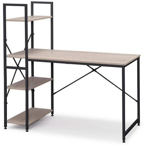 5営業日で発送 IRISOHYAMA アイリスオーヤマ アイリスオーヤマ 机 デスク パソコンデスク PCデスク pcデスク ラック付き 勉強机 ワークデスク 1200×620 RDK1262