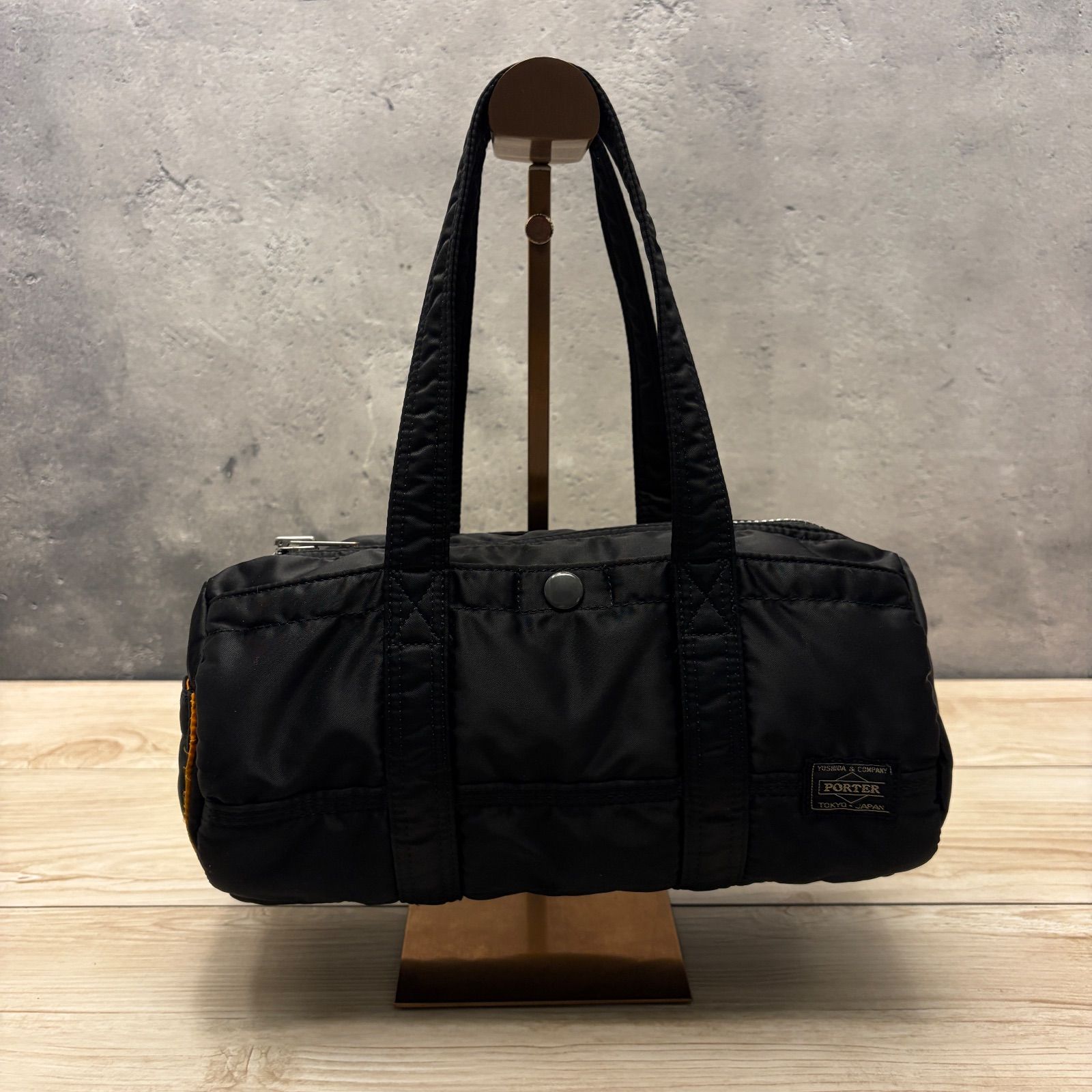 ✨PORTER ポーター タンカー ミニボストン ドラムバッグ ブラック