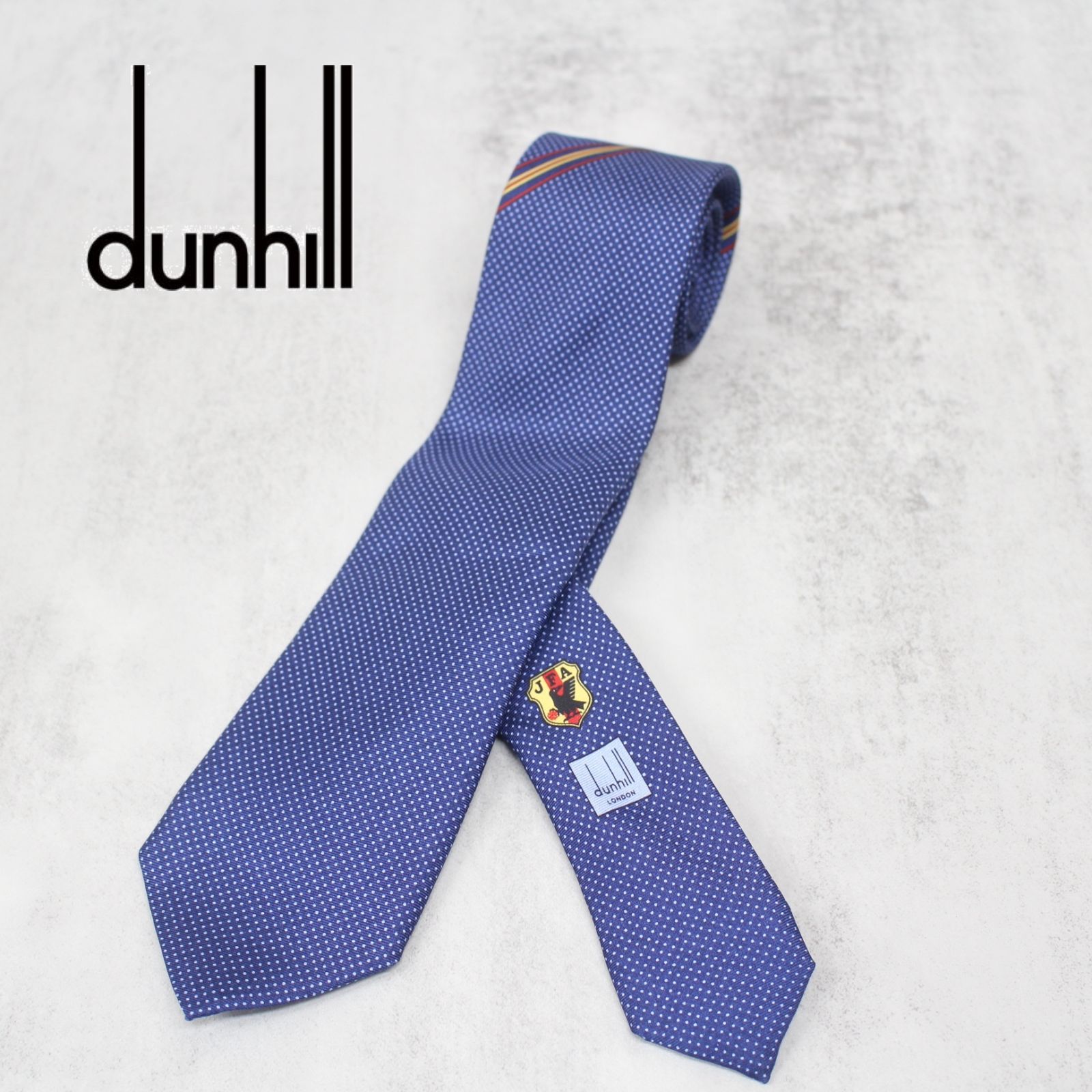 S357)dunhill×JFA コラボネクタイ サッカー 1996年 ダンヒル - メルカリ