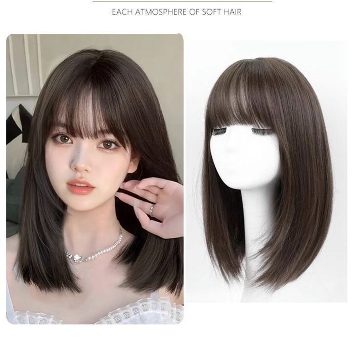 ウィッグ セミロング かつら 女性 フルウィッグ 女装 ウィッグ