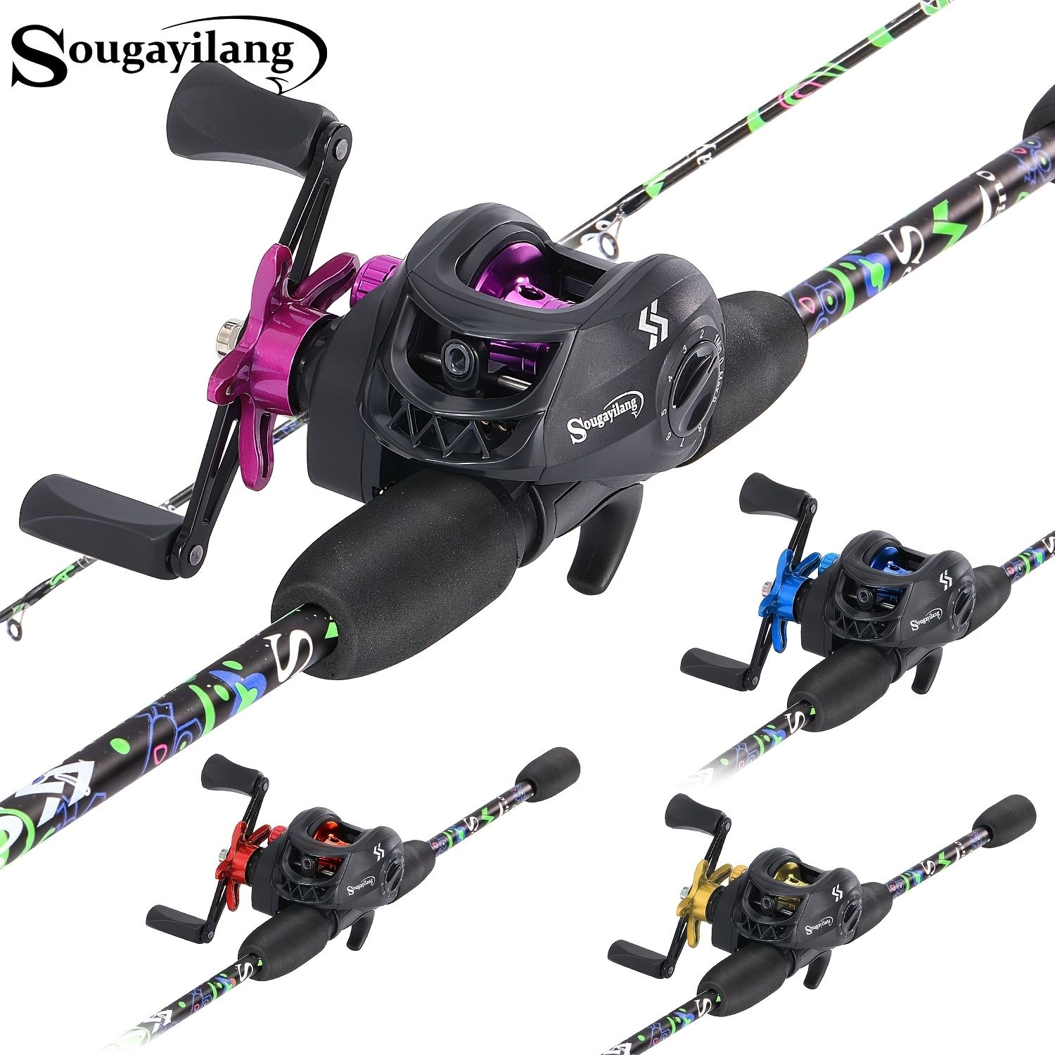 Sougayilang 釣竿とリールセット
