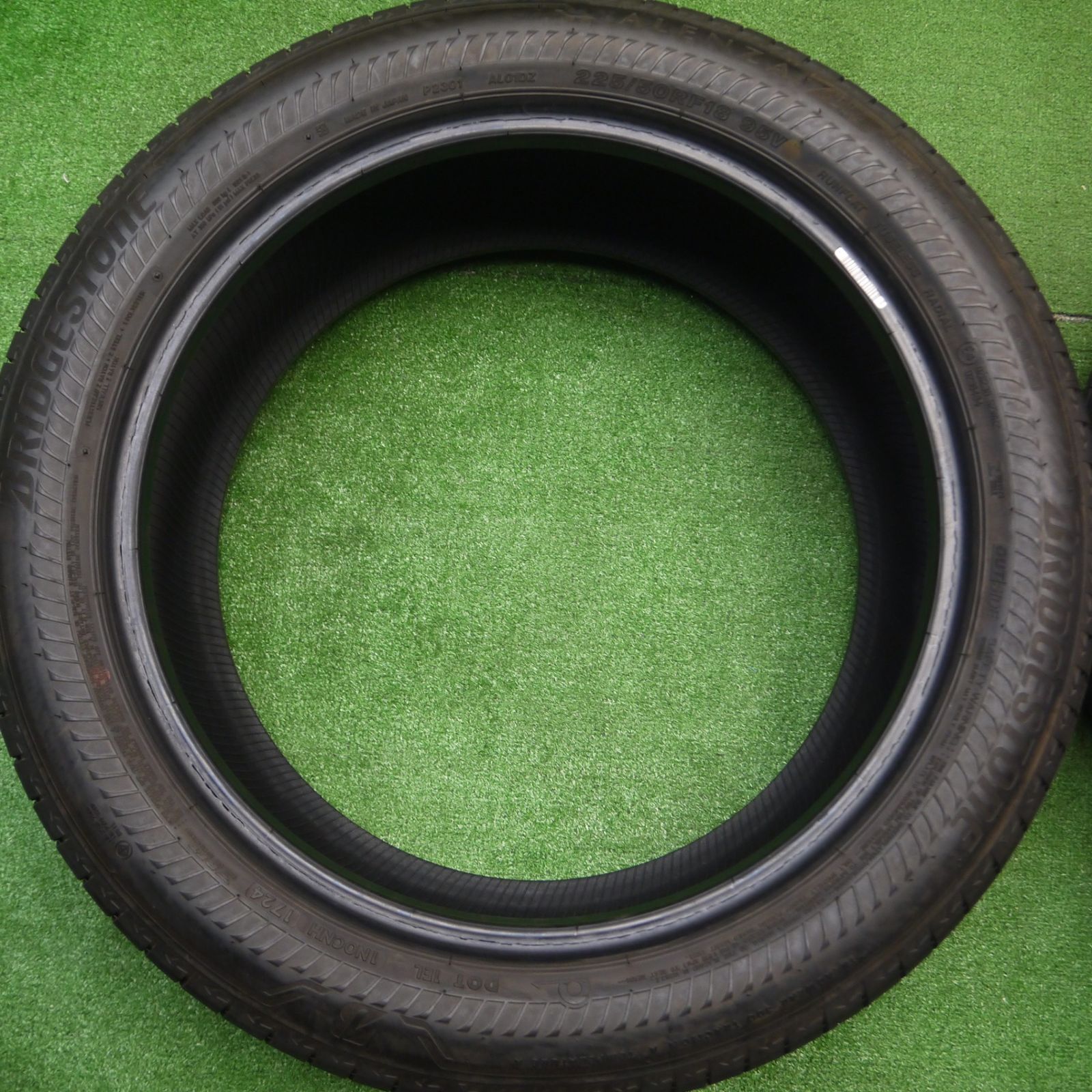 送料無料] 新車外し！24年☆225/50R18 ブリヂストン アレンザ 001 RFT 