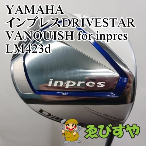 入間□【中古】 レディースドライバー ヤマハ YAMAHA インプレスDRIVESTAR VANQUISH for inpres LM423d A  12[2838] - メルカリ