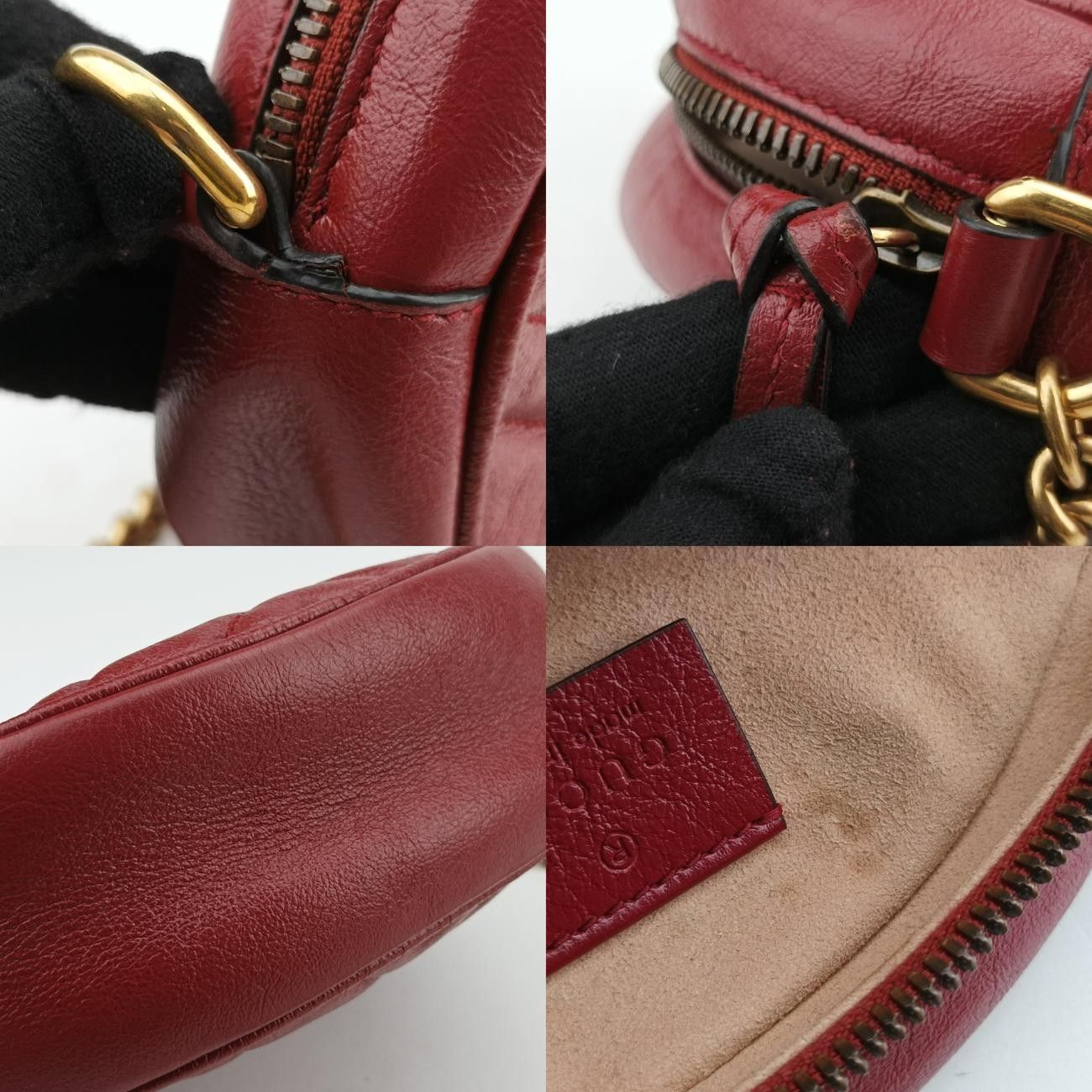 グッチGucciGGマーモント レッド