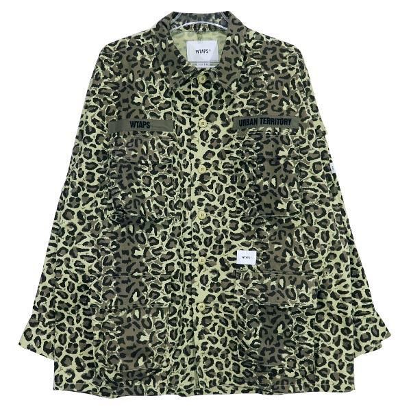 WTAPS ダブルタップス 21SS JUNGLE 01/LS/COTTON.TWILL.CAMO 211WVDT-SHM02 ジャングル  ロングスリーブ シャツ コットン ツイル ベージュ 長袖 レオパード カモ ヒョウ柄 - メルカリ