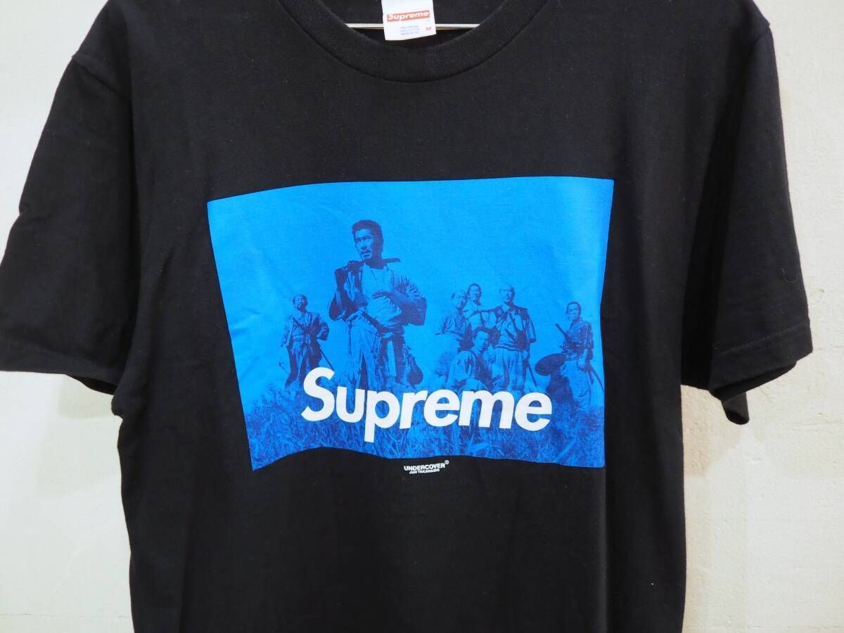 t*a様 UNDERCOVER × SUPREME 半袖シャツ S ◇Supreme UNDERCOVER SEVEN SAMURAI Tee サイズM ブラック
