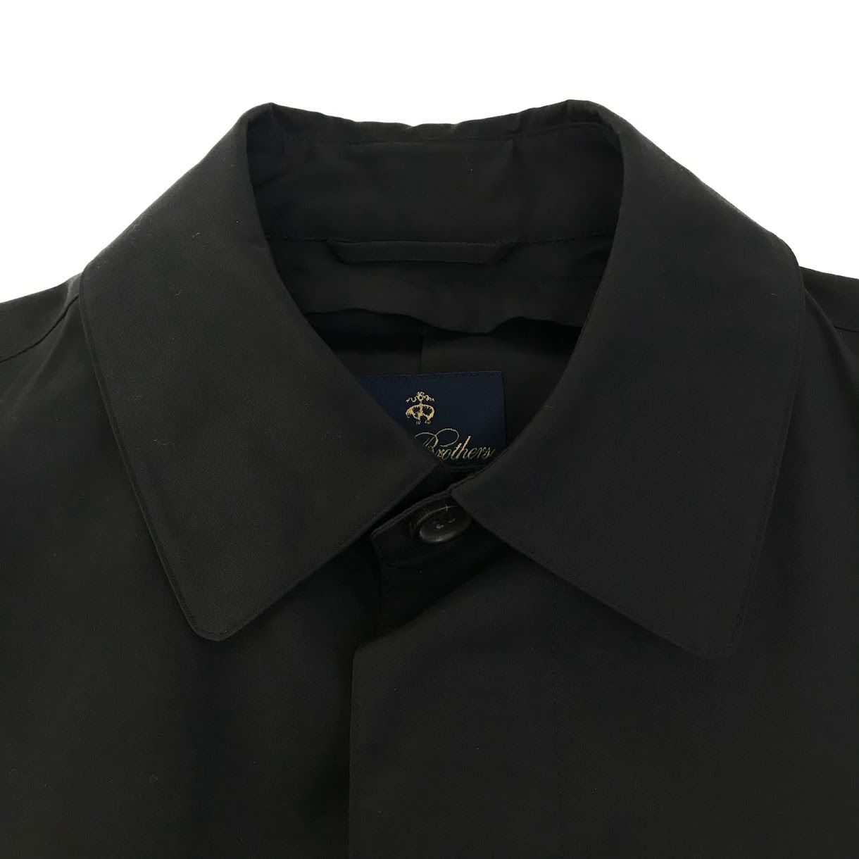★美品　Brooks Brothers(ブルックスブラザーズ)ステンカラーコート 送料無料』80s Brooks BROTHERS ステンカラーコート デンマーク