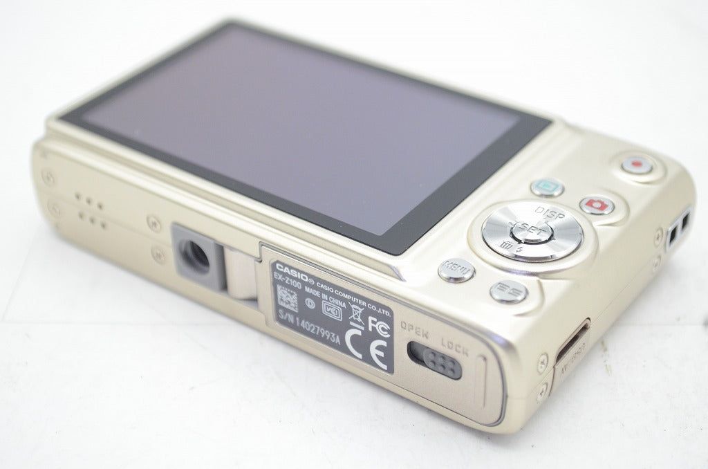 CASIO カシオ EXILIM EX-Z100 コンパクトデジタルカメラ ゴールド