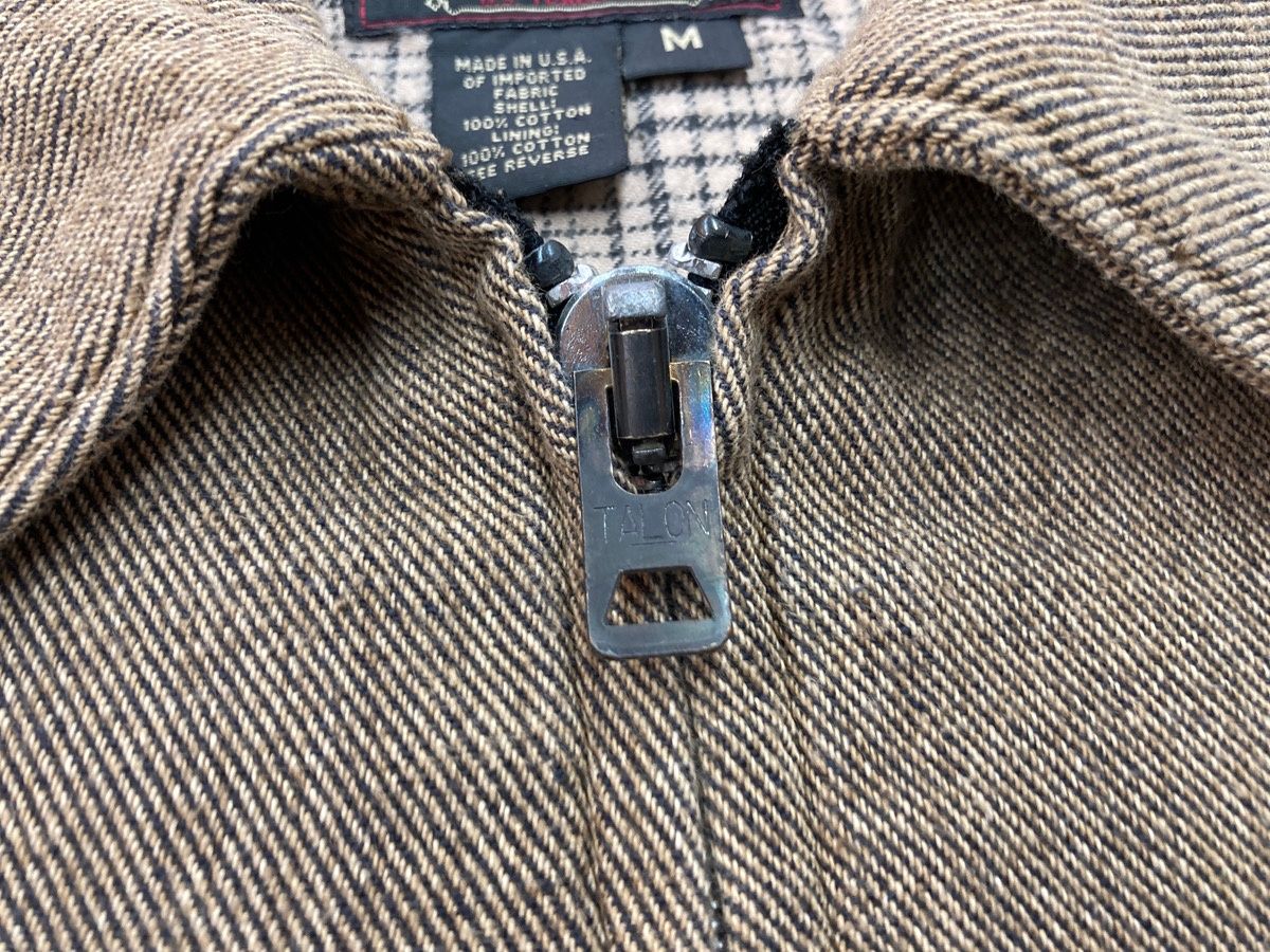 ダブルアールエル RRL 90s 90年代 三ツ星タグ USA製 ジップアップ