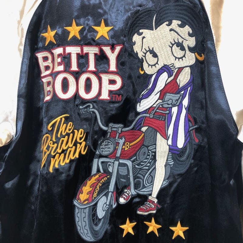 SUPREME 16SS Betty Boop ブルゾン Betty Boop Satin ブルゾン