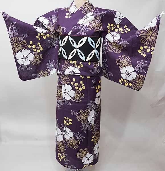 二部式 浴衣 単品 女性用 着付け不要 簡単に着られる セパレート