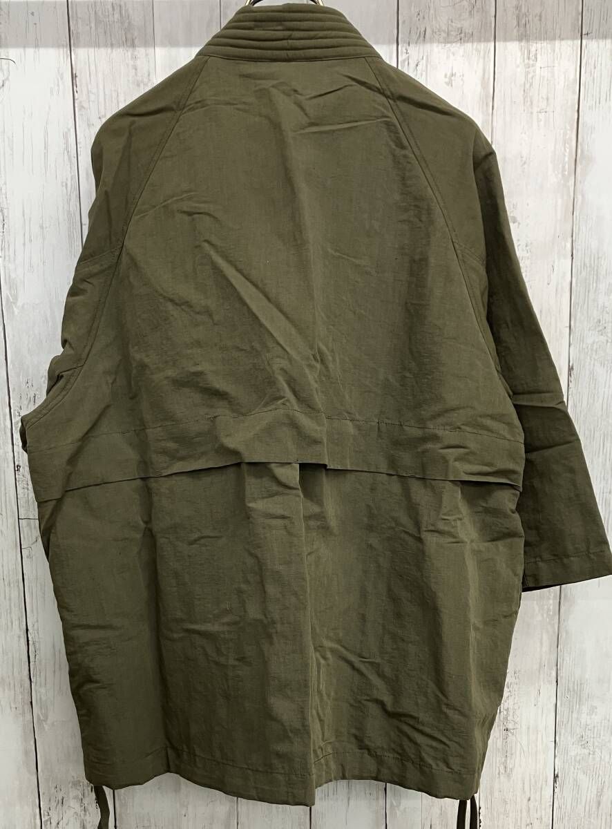 ALWAYS OUT OF STOCK DEL TEN FATIGUE HAPPI JACKET オールウェイズアウトオブストック 半袖シャツ 羽織り カーキ サイズM