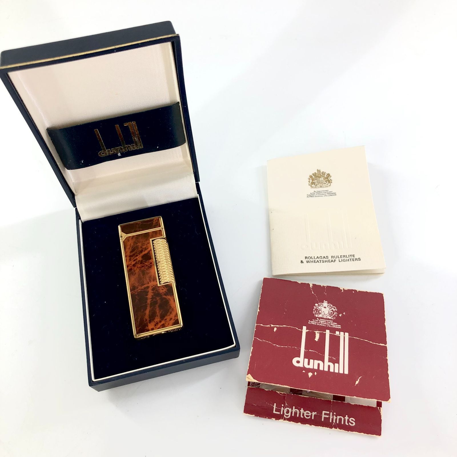 dunhill ダンヒル ローラーガスライターうるし 漆 着火確認済 GP