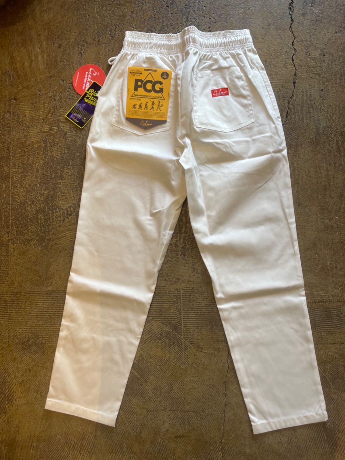 COOKMAN CHEF BLOOM PANTS 新品 ホワイト WHITE