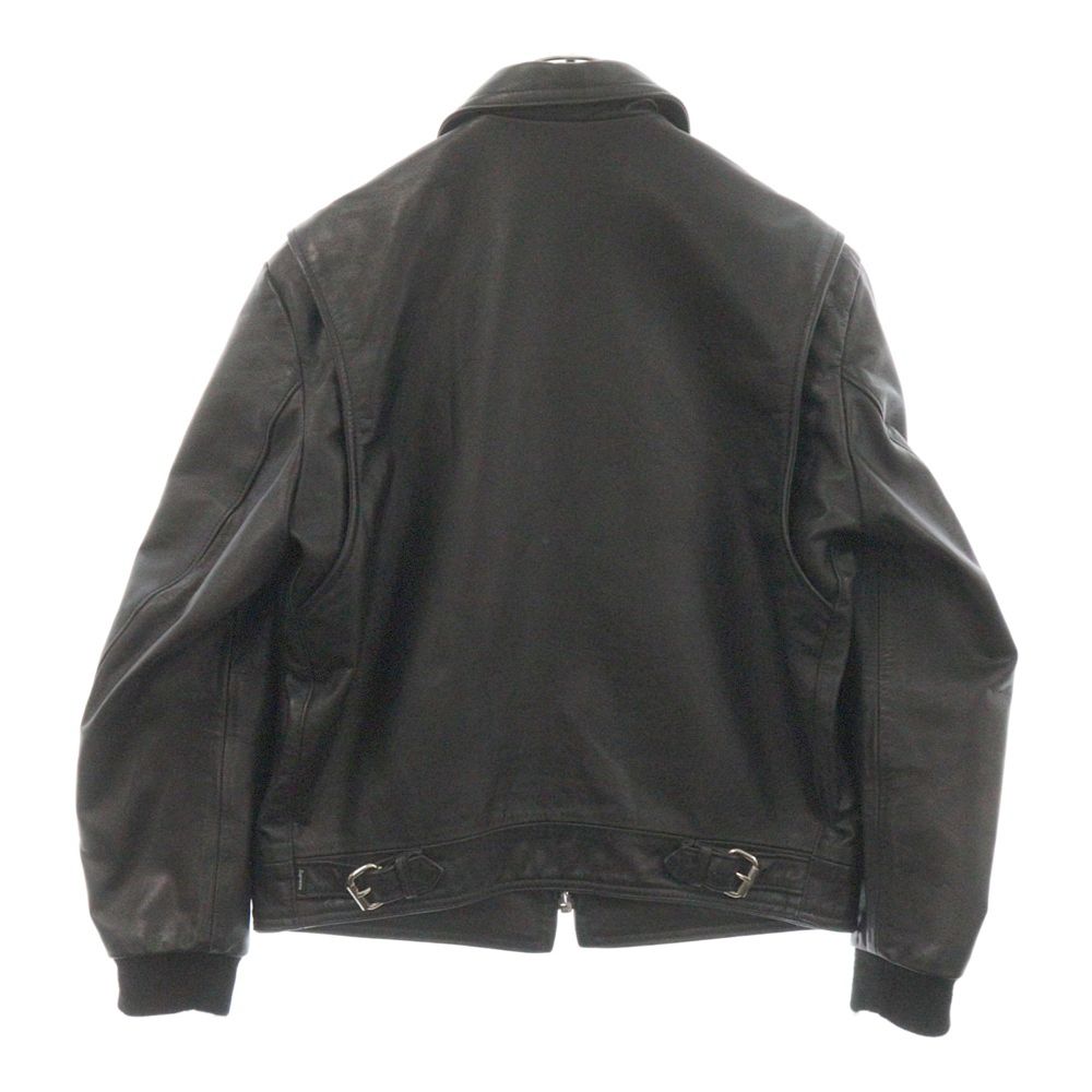 SUPREME (シュプリーム) 17AW ×SCHOTT Leopard Lined Leather Work