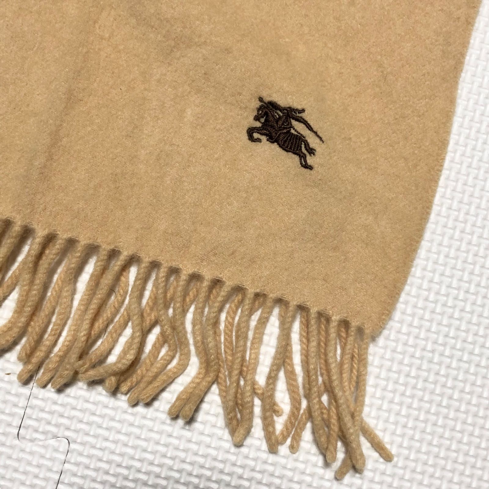 ♡希少♡BURBERRY バーバリー マフラー 最高級品 ホースロゴ カシミヤ 新品 通販ファッション - BURBERRY バーバリー 100% カシミヤ マフラー