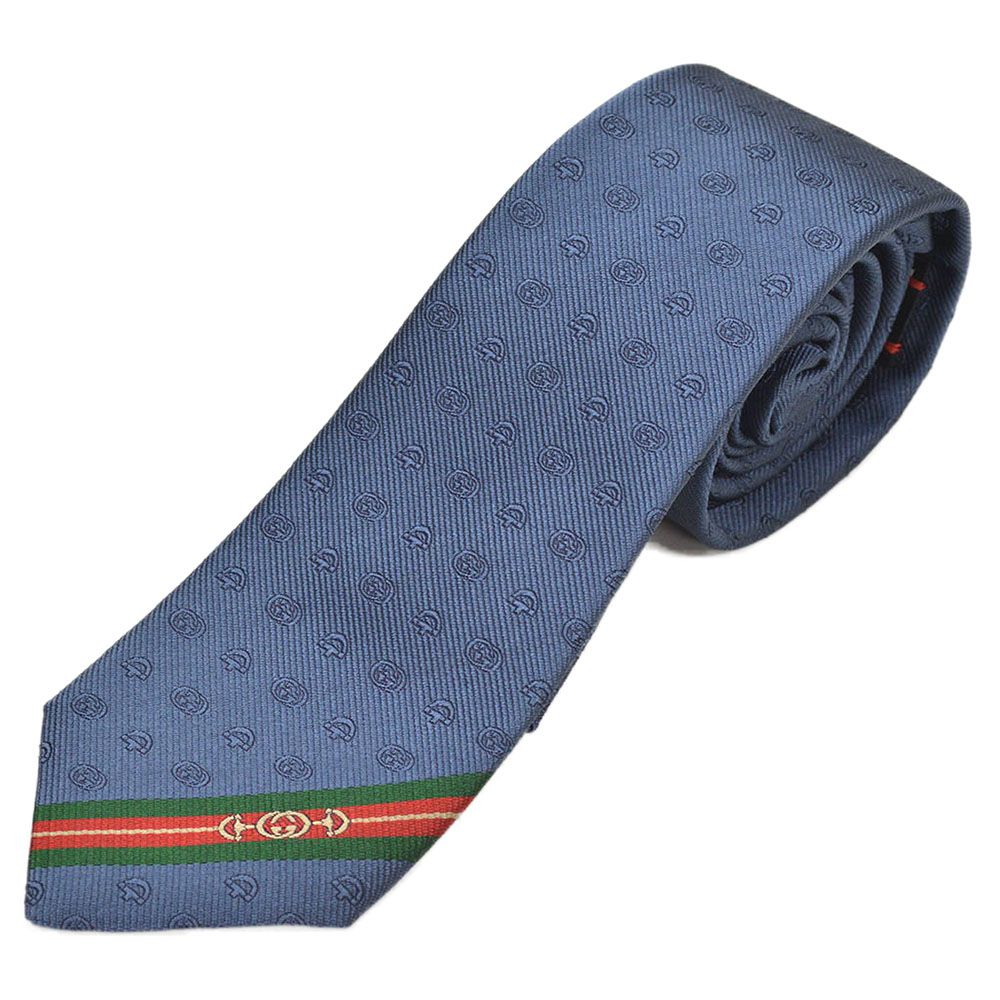 【ku-様】グッチ ナロータイ グッチ ネクタイ GUCCIGIBI 全3色 (7cm) 【グッチネクタイ