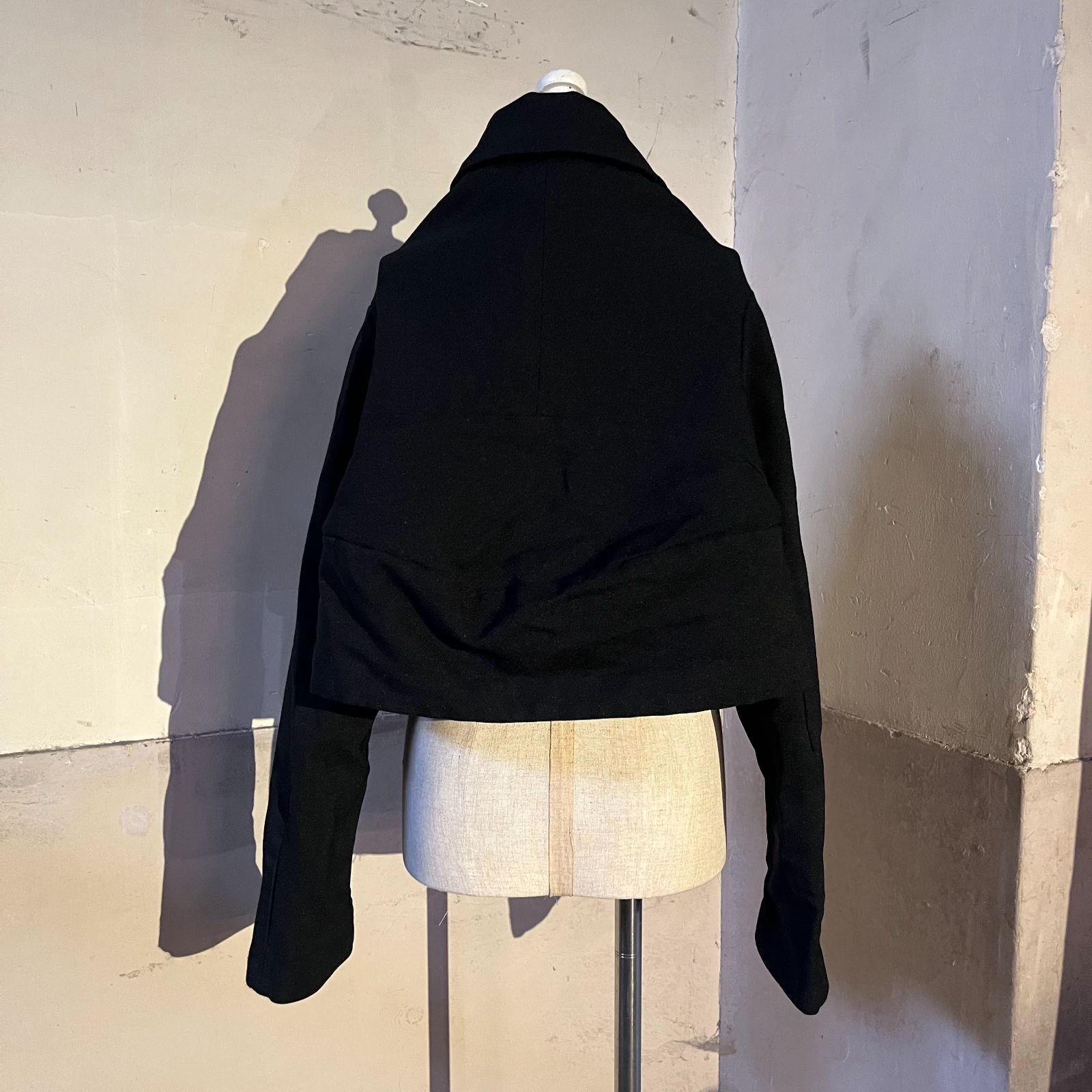 コムデギャルソン | 2022AW | 変形 断ち切りショート ジャケット COMME des GARCONS 【美品】 / コムデギャルソン | 2022AW 変形