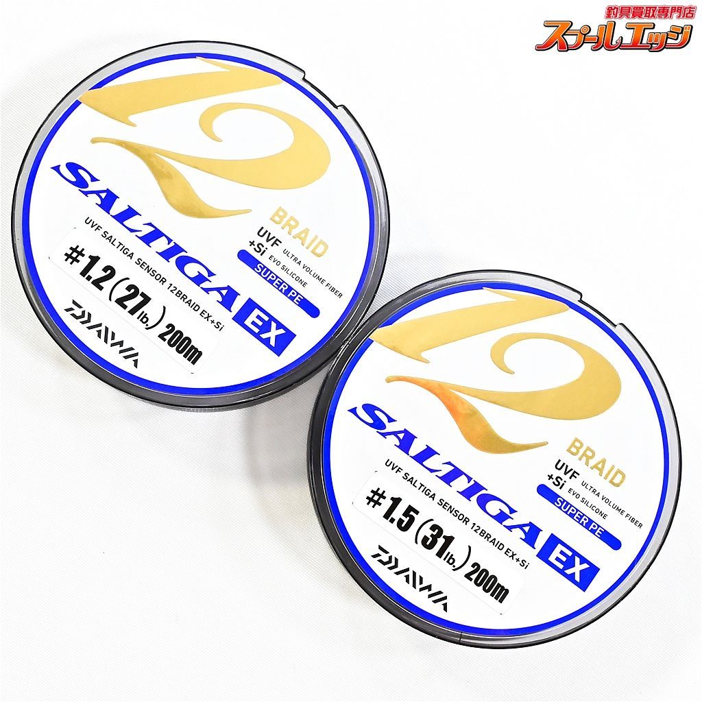 ダイワ ソルティガ EX 12ブレイド 1.5号 (31lb) 600m（Amazon.co