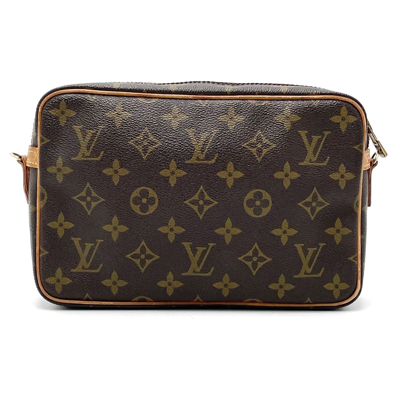 ✨良品✨ LOUISVUITTON ルイヴィトン カメラバッグ ショルダーバッグ モノグラム トロカデロ 23 ロゴ型押し ゴールド金具 総柄 刻印  PVCレザー 肩掛け 斜め掛け ユニセックス レディース メンズ ブラウン 茶色 - メルカリ