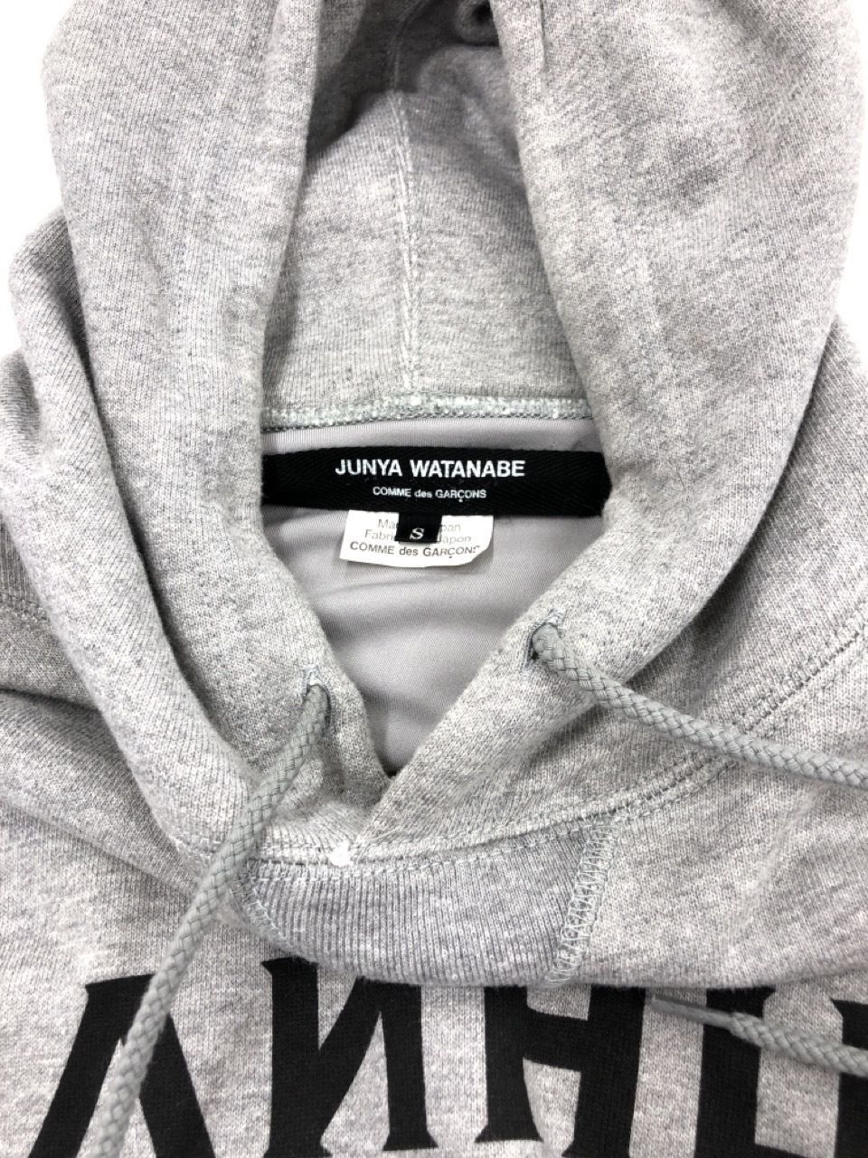 JUNYA WATANABE COMME des GARCONS スウェットポンチョ S グレー