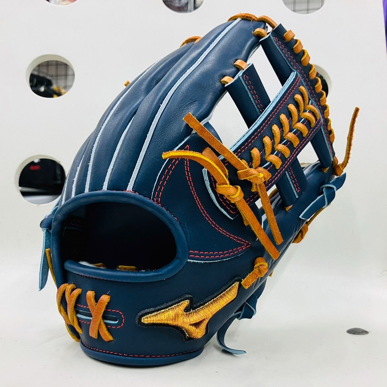 ミズノプロ MIZUNOPRO オリジナルオーダーグラブ 硬式用 内野手用 紅林型 波賀製 プレキシーキップレザー採用 - メルカリ