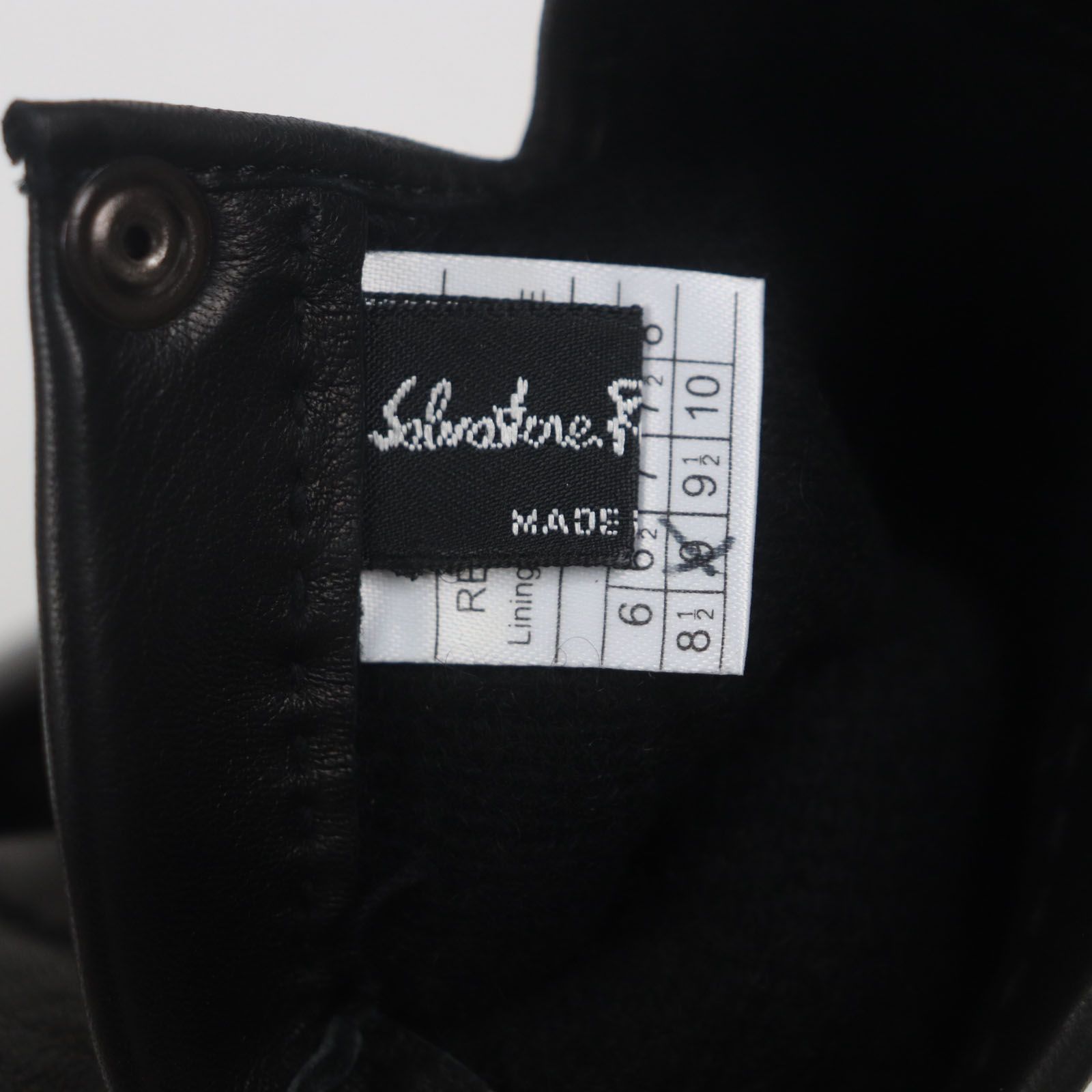 ラムレザー 裏地カシミヤ