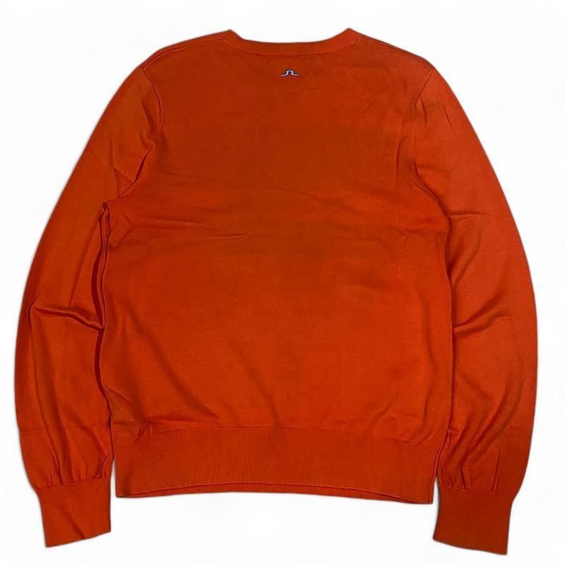 J.LINDEBERG ジェイリンドバーグ ニット セーター オレンジ M J.LINDEBERG ジェイリンドバーグ ニット セーター オレンジ M