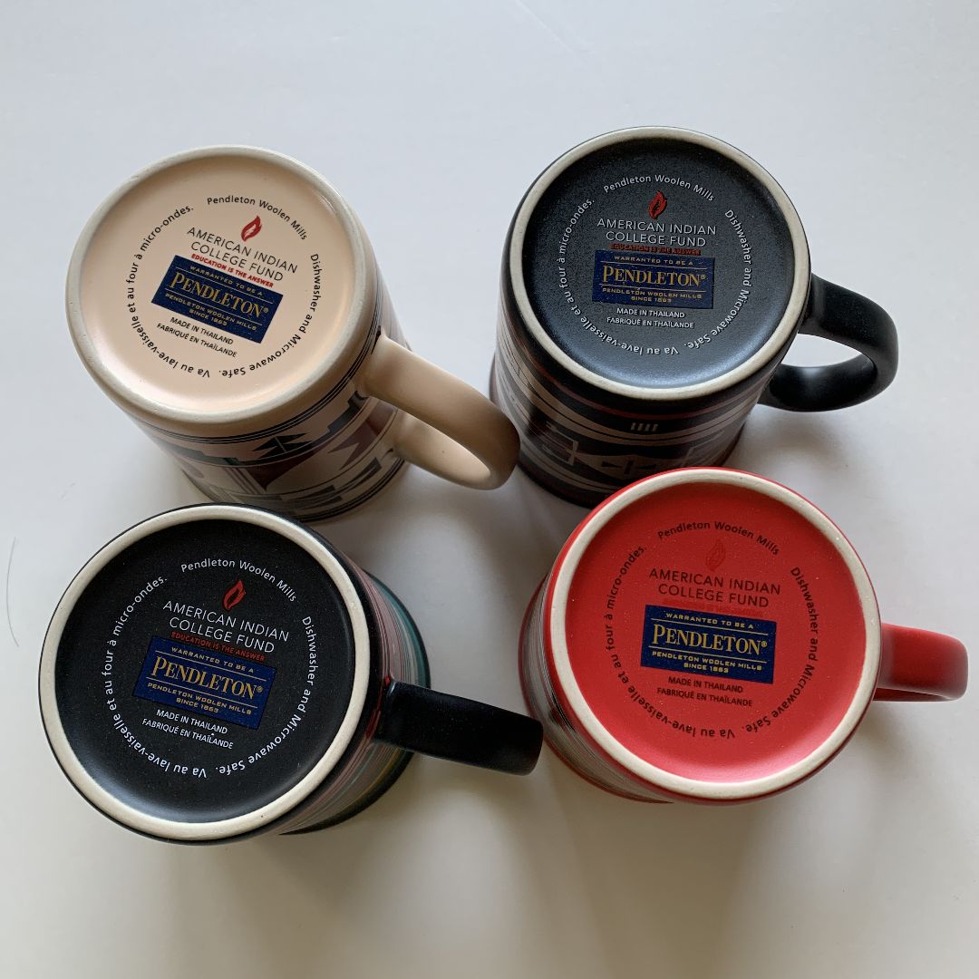 PENDLETONペンドルトンインディアン柄マグカップ4個セット未使用