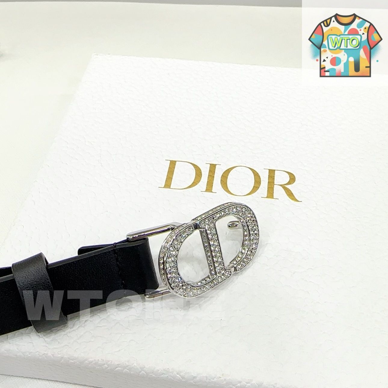 パールがエレガント♡【 Dior 】ベルト Dior ディオール エレガント ファッションベルト02 - メルカリ