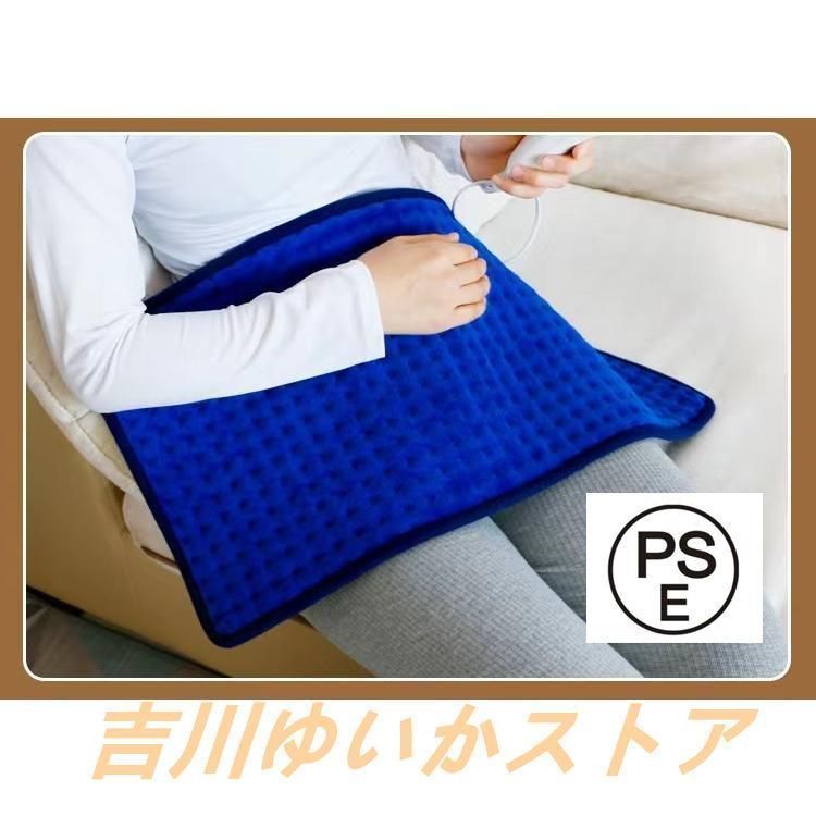 電気座布団 小さい 電気 ホットマット 洗える マット 1人用 6段階温度調整 30*40CM タイマー付き 座布団型 電気カーペット 過熱防