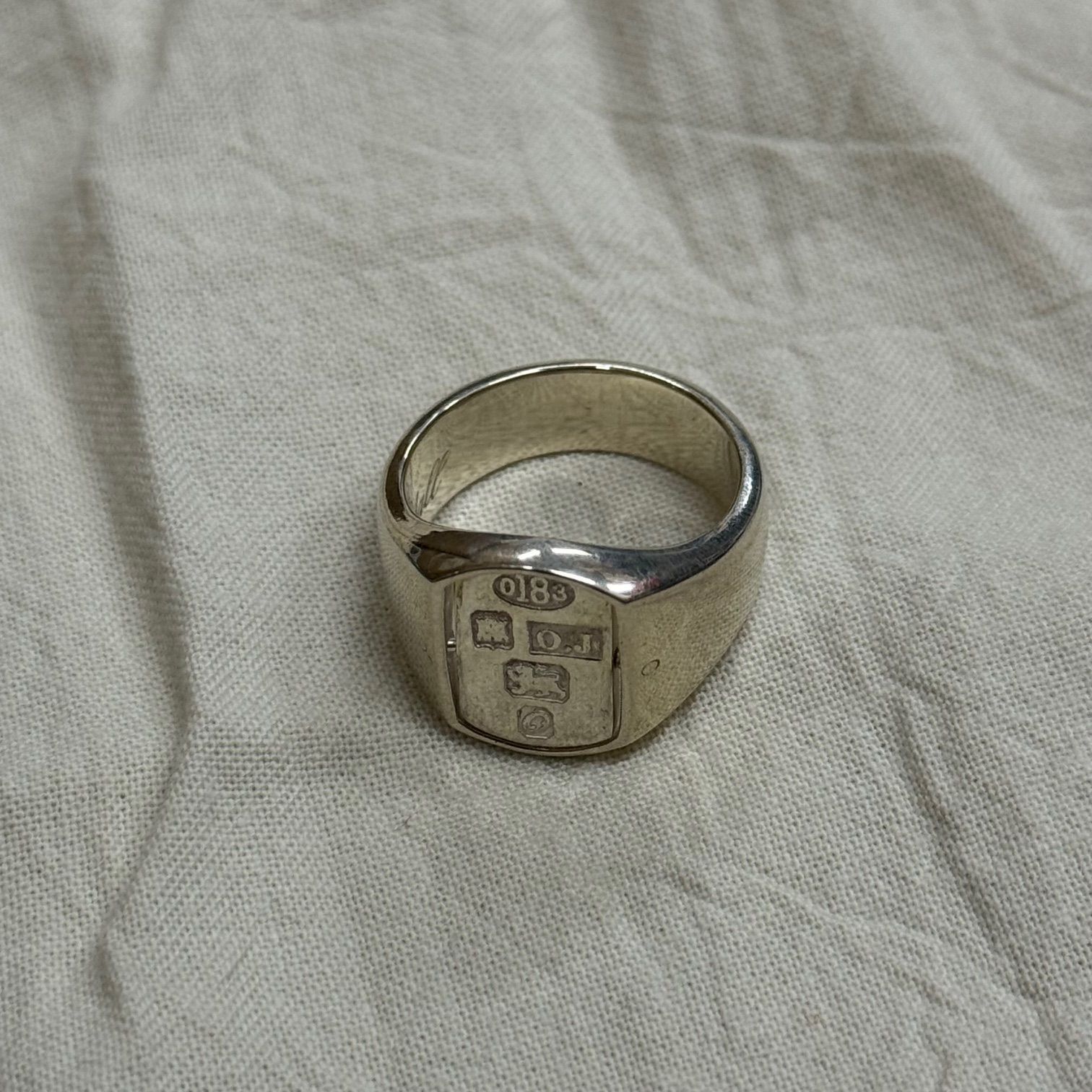 定価33000円 未使用品 OLD JOE BRAND NADALL SQUARE SIGNET RING / STAMPED スクエアリング  シルバー 指輪 オールドジョー OJ-AC10 17号 62597A3 - メルカリ