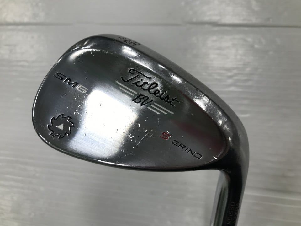 【即納】ボーケイ SM6 ツアークローム | 56 | S | NSプロ950GH | 中古 | ウェッジ | タイトリスト