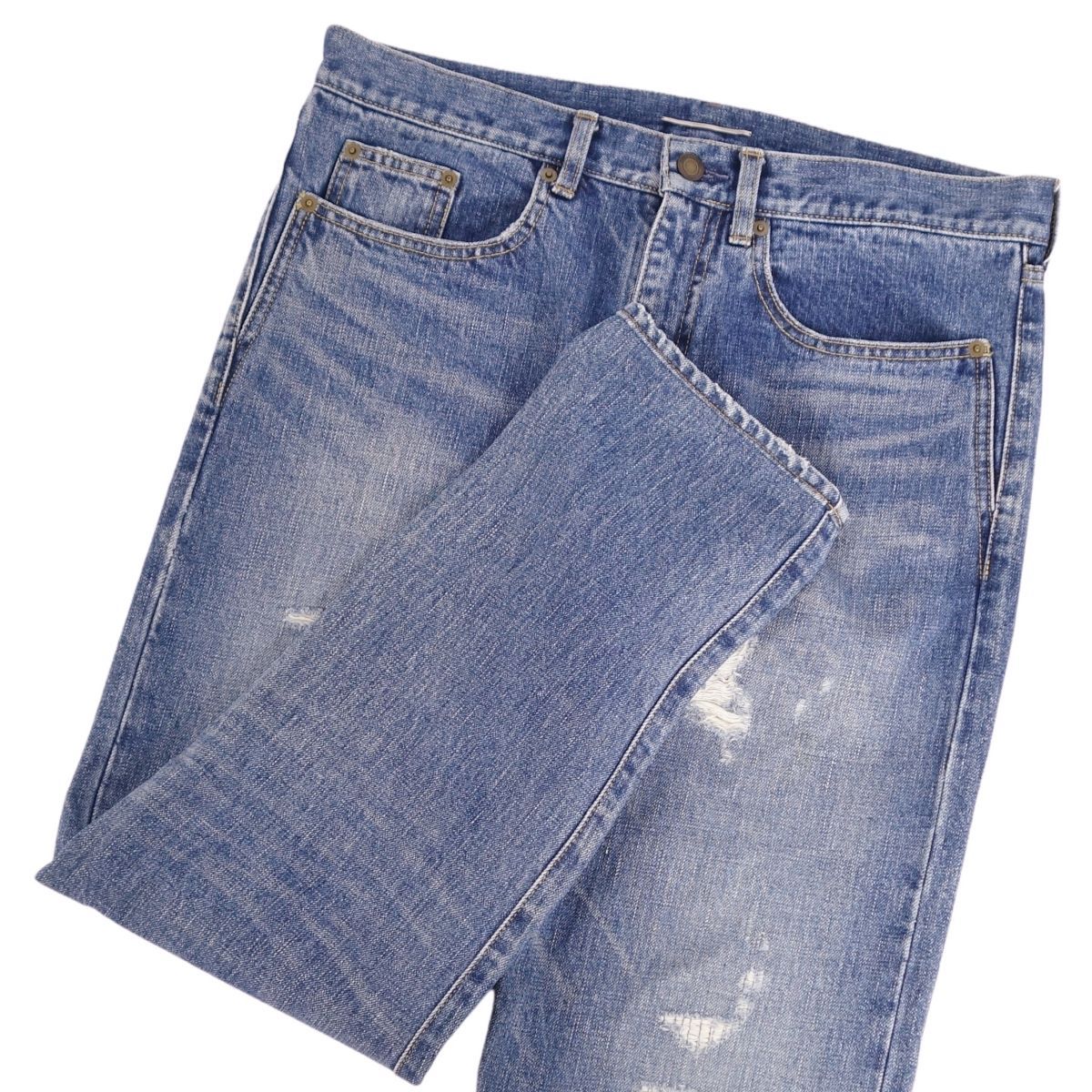 美品 サンローラン パリ SAINT LAURENT PARIS パンツ デニム サン 