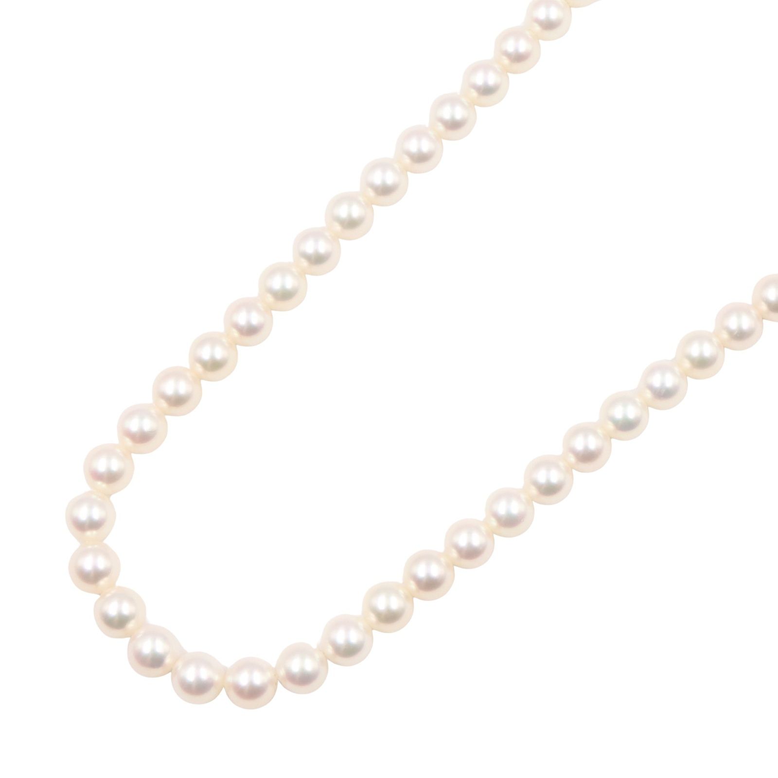 未使用　ミキモトMIKIMOTOネックレス ミキモト MIKIMOTO ネックレス パール ネックレス 首回り43cm