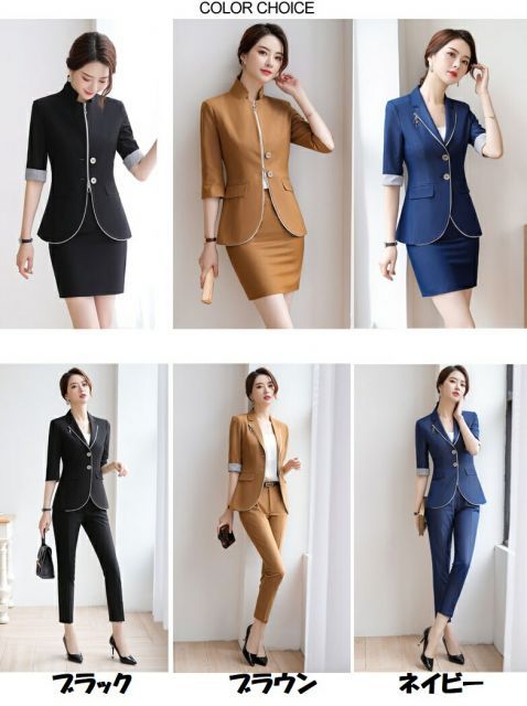 スーツドレス