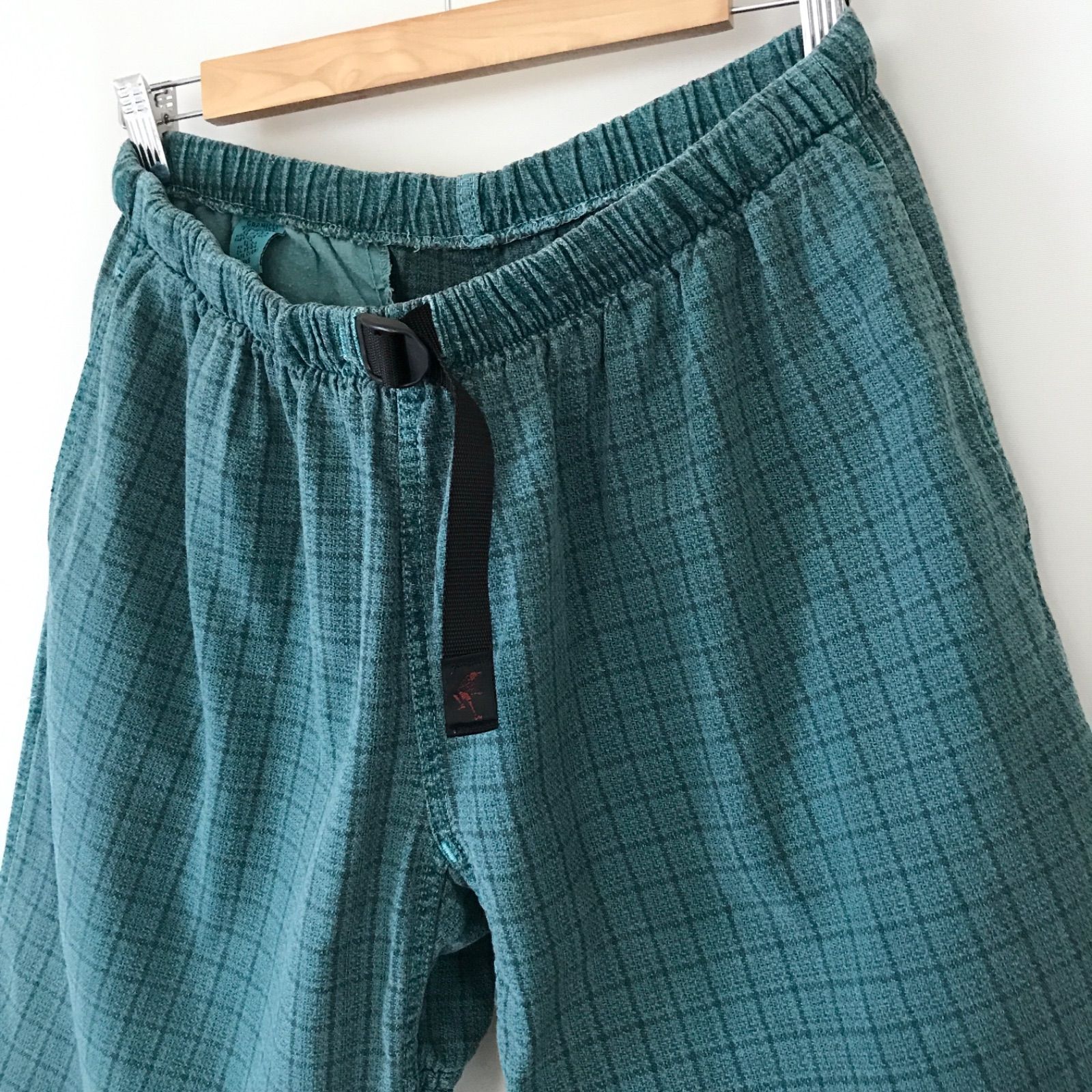 グラミチ USA製 Gramicci グラミチ☆90s VTG USA製☆製品染め☆クライミングハーフ