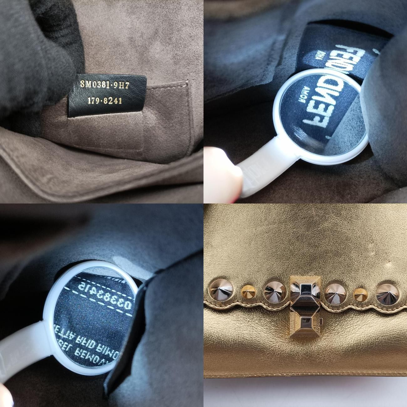 フェンディFendiスタッズ