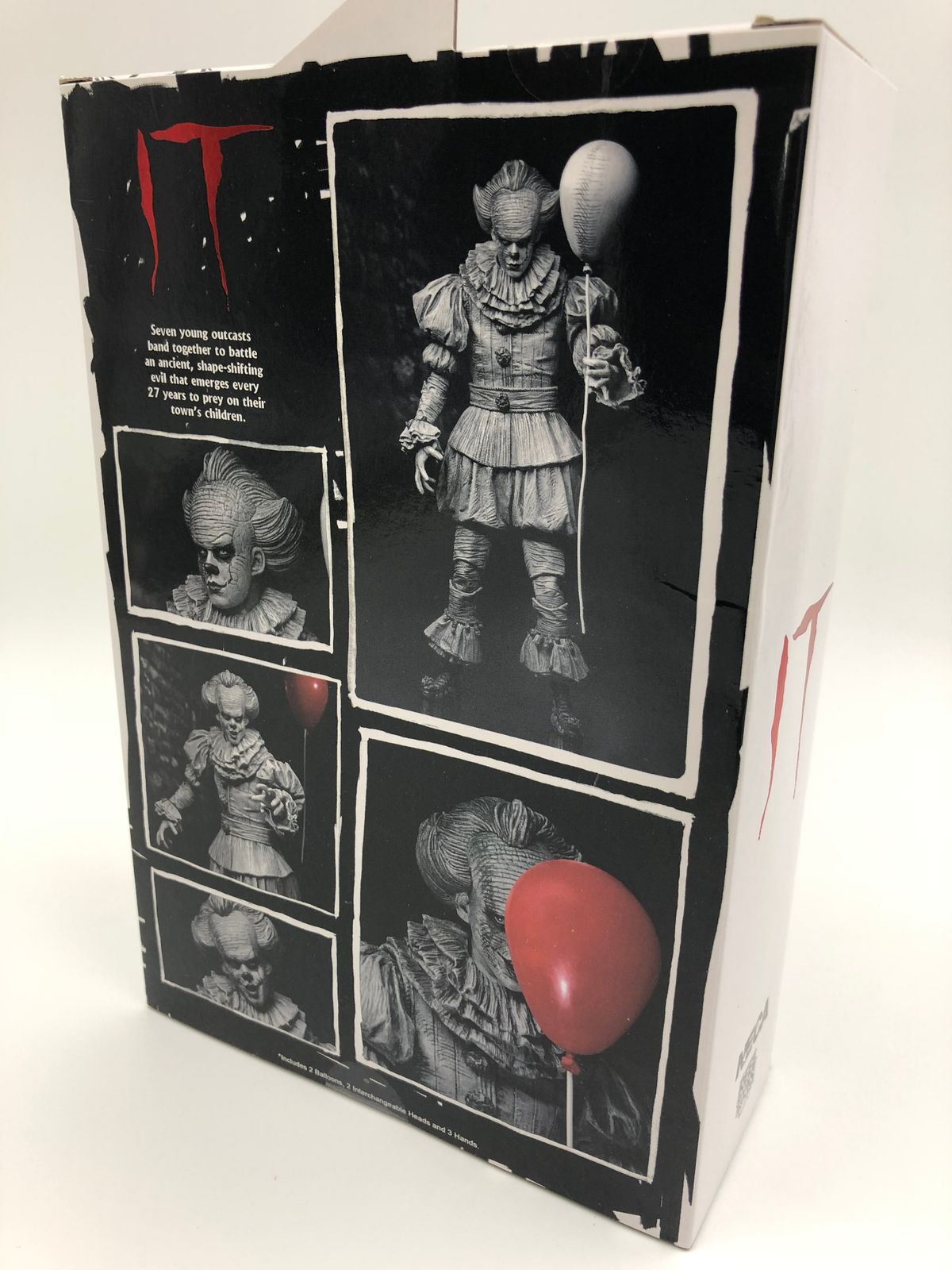 IT ペニーワイズ フィギュア　ネカ ♪) NECA ネカ IT イット “それ”が見えたら、終わり