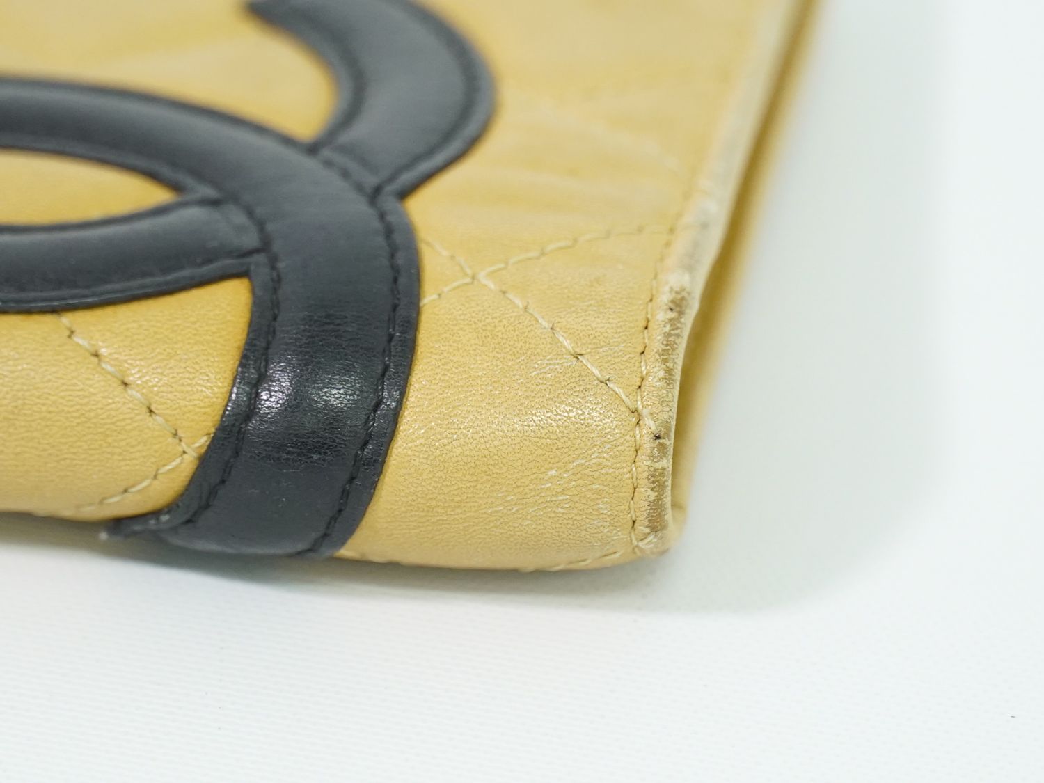 本物 CHANEL シャネル ココマーク カンボンライン 長財布 ロング  