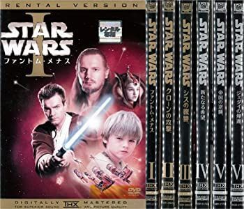 【】「非常に良い」スターウォーズ：6巻セット[レンタル落ち]